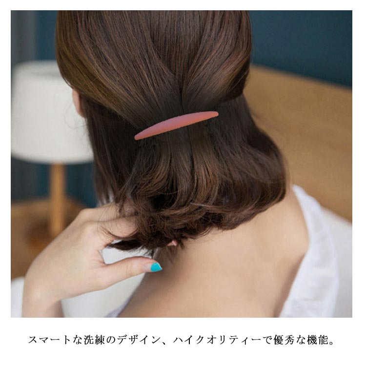 誠実 sinoon logo hair clip ヘアクリップ ヘアピン ヘアアクセ